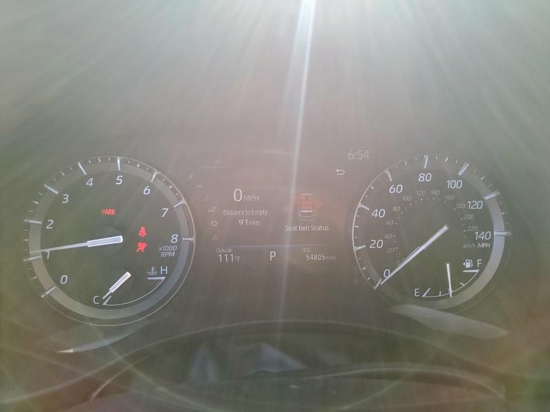 5TDGZRAH2MS042511 - 2021 TOYOTA HIGHLANDER XLE BLUE photo 9