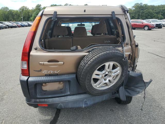 JHLRD78834C022242 - 2004 HONDA CR-V EX TAN photo 6