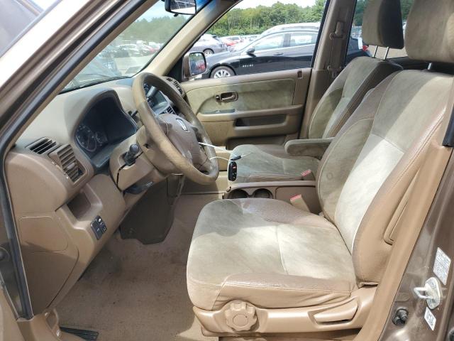 JHLRD78834C022242 - 2004 HONDA CR-V EX TAN photo 7