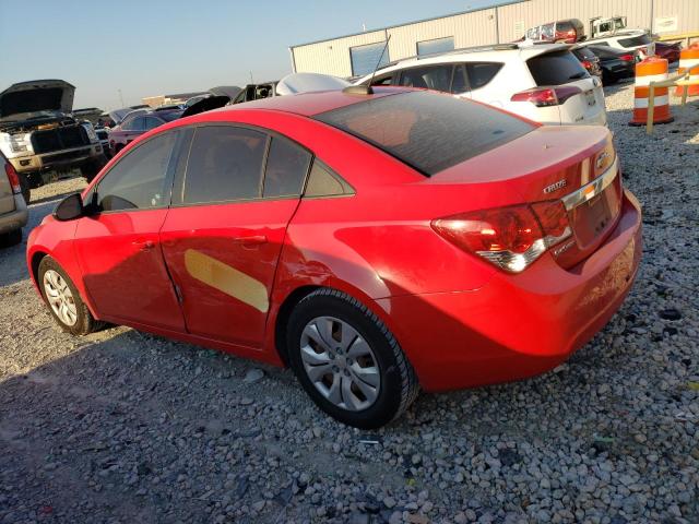 1G1PC5SH1G7167340 - 2016 CHEVROLET CRUZE LIMI LS RED photo 2