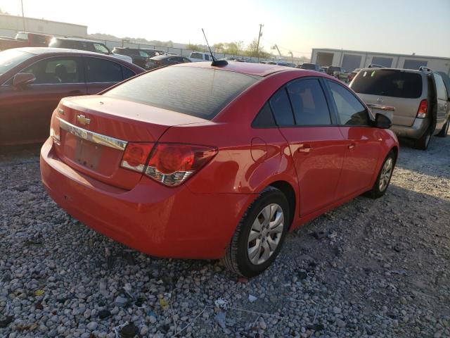 1G1PC5SH1G7167340 - 2016 CHEVROLET CRUZE LIMI LS RED photo 3