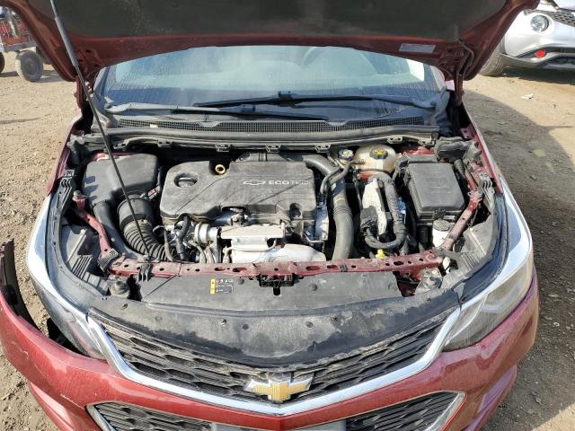 1G1BE5SM0G7316905 - 2016 CHEVROLET CRUZE LT BURGUNDY photo 11