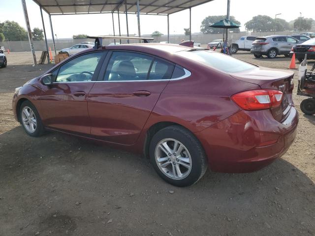 1G1BE5SM0G7316905 - 2016 CHEVROLET CRUZE LT BURGUNDY photo 2