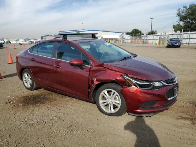 1G1BE5SM0G7316905 - 2016 CHEVROLET CRUZE LT BURGUNDY photo 4