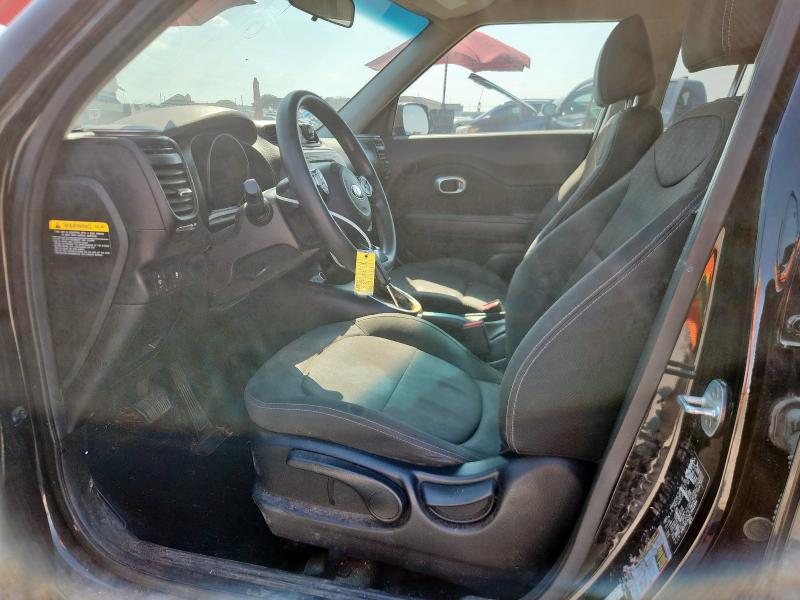 KNDJN2A22K7643364 - 2019 KIA SOUL BLACK photo 7