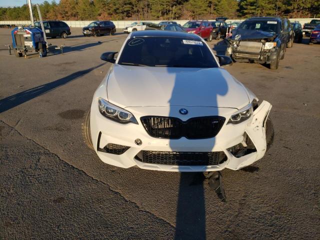 WBS2U7C08L7D68385 - 2020 BMW M2 COMPETITION WHITE photo 5