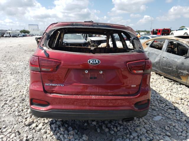 5XYPG4A34LG711953 - 2020 KIA SORENTO L RED photo 6