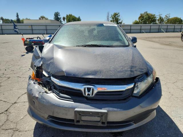 2HGFB2F59CH571958 - 2012 HONDA CIVIC LX GRAY photo 5