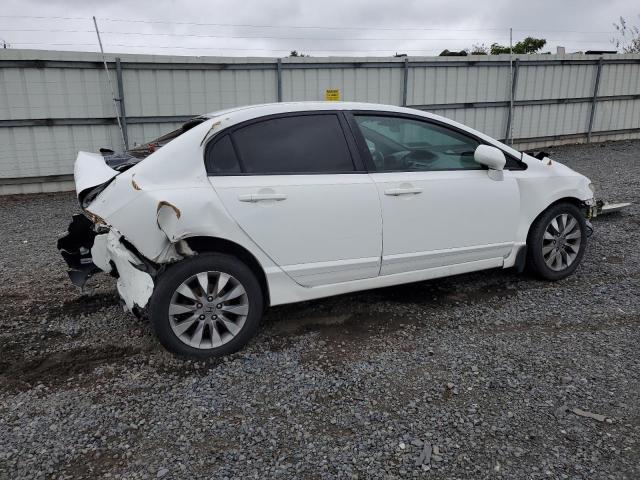2HGFA1F95AH546956 - 2010 HONDA CIVIC EXL WHITE photo 3