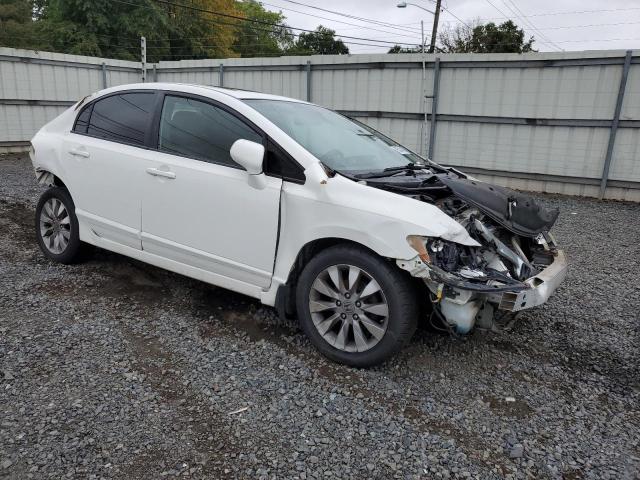 2HGFA1F95AH546956 - 2010 HONDA CIVIC EXL WHITE photo 4