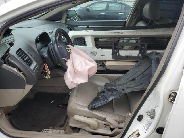 2HGFA1F95AH546956 - 2010 HONDA CIVIC EXL WHITE photo 7