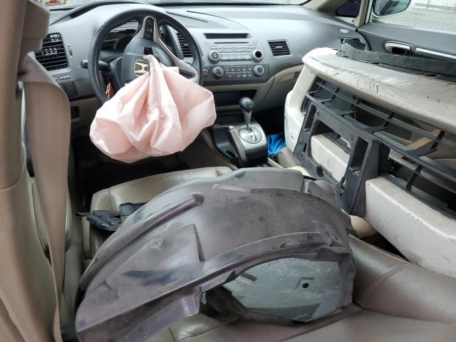 2HGFA1F95AH546956 - 2010 HONDA CIVIC EXL WHITE photo 8