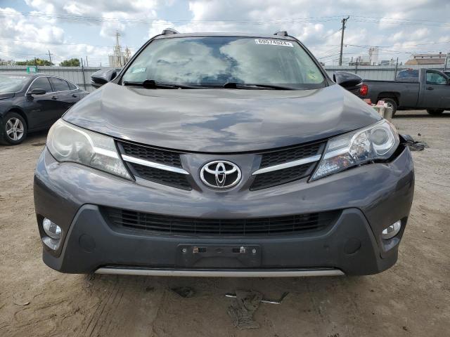 2T3DFREV1DW106516 - 2013 TOYOTA RAV4 LIMITED GRAY photo 5