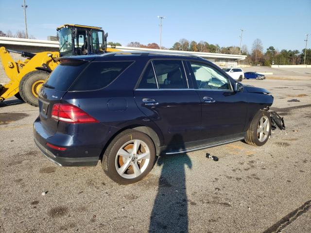 4JGDA5HB7JB165482 - 2018 MERCEDES-BENZ GLE 350 4MATIC BLUE photo 3