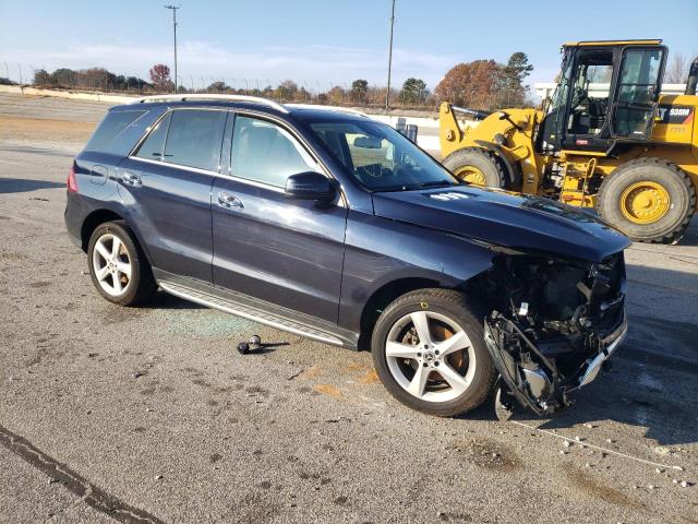 4JGDA5HB7JB165482 - 2018 MERCEDES-BENZ GLE 350 4MATIC BLUE photo 4