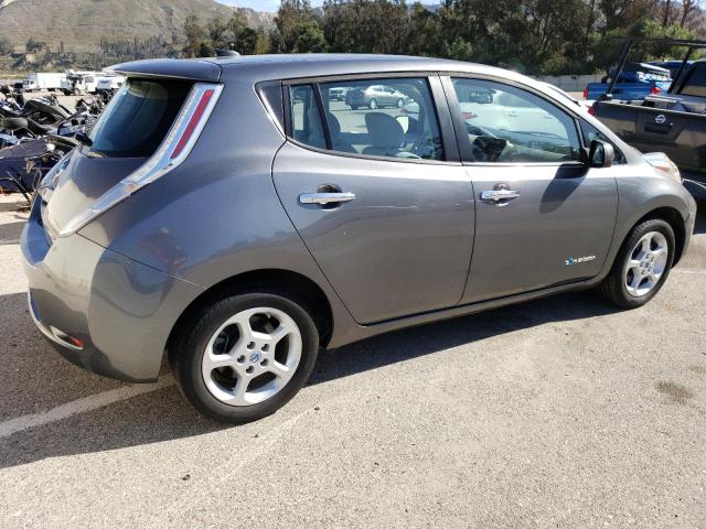 1N4AZ0CP8EC335909 - 2014 NISSAN LEAF S GRAY photo 3