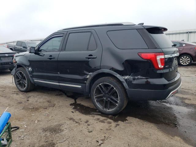 1FM5K8D86GGD23061 - 2016 FORD EXPLORER XLT BLACK photo 2