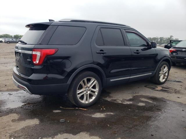 1FM5K8D86GGD23061 - 2016 FORD EXPLORER XLT BLACK photo 3