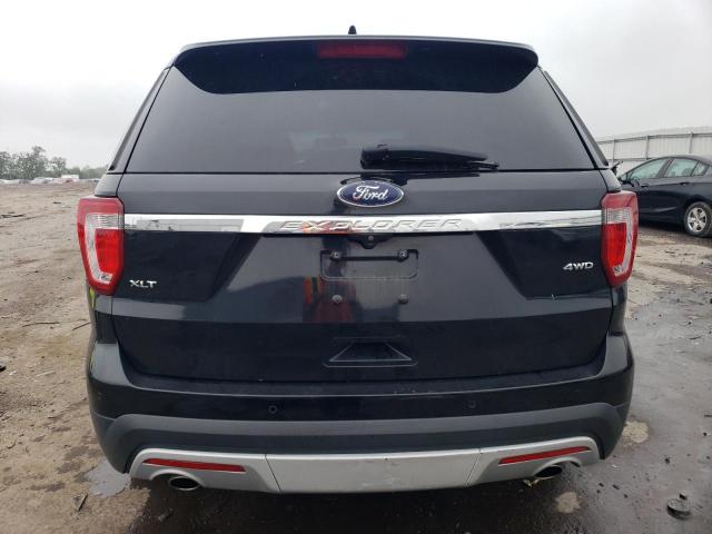 1FM5K8D86GGD23061 - 2016 FORD EXPLORER XLT BLACK photo 6