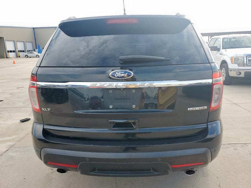 1FM5K7D8XEGA37544 - 2014 FORD EXPLORER XLT BLACK photo 6