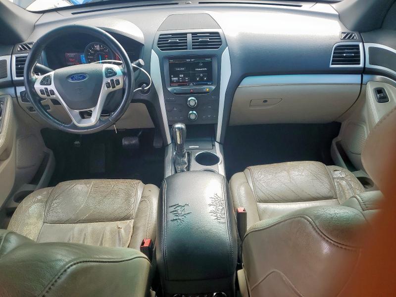 1FM5K7D8XEGA37544 - 2014 FORD EXPLORER XLT BLACK photo 8