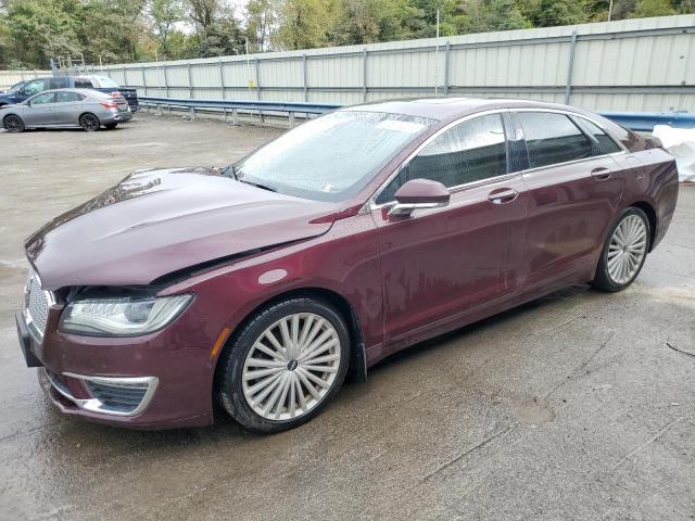 3LN6L5MU1HR607902 - 2017 LINCOLN MKZ HYBRID RESERVE BURGUNDY photo 1