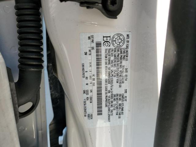 1FADP3J29EL256907 - 2014 FORD FOCUS TITANIUM WHITE photo 12