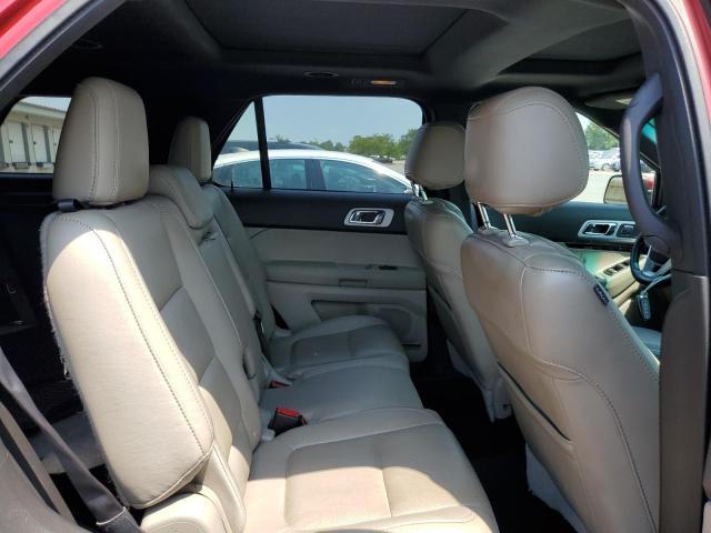 1FM5K8F86FGB23485 - 2015 FORD EXPLORER LIMITED BURGUNDY photo 11