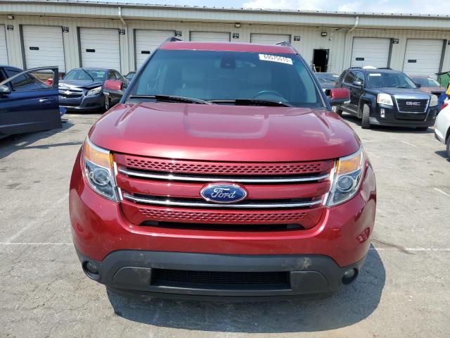 1FM5K8F86FGB23485 - 2015 FORD EXPLORER LIMITED BURGUNDY photo 5