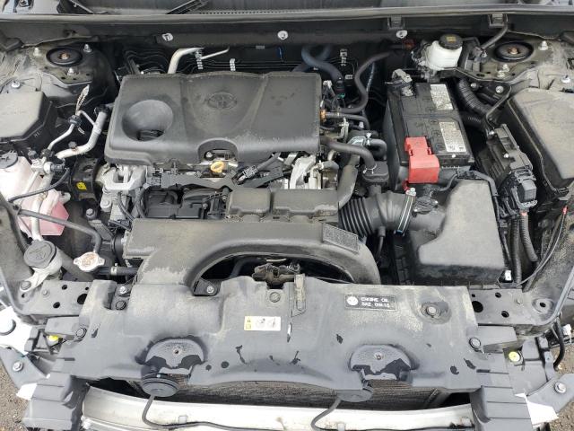 2T3P1RFV2MC180443 - 2021 TOYOTA RAV4 XLE BLACK photo 12