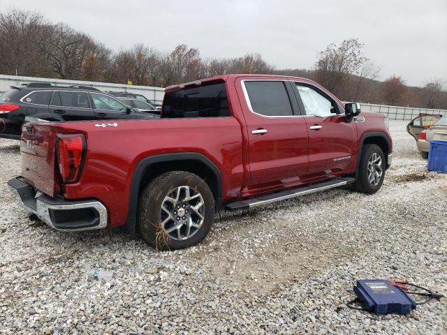 3GTUUDED8NG610496 - 2022 GMC SIERRA K1500 SLT RED photo 3