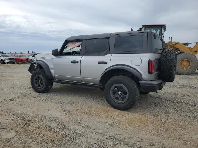 1FMEE5DP4MLA72847 - 2021 FORD BRONCO BASE SILVER photo 2