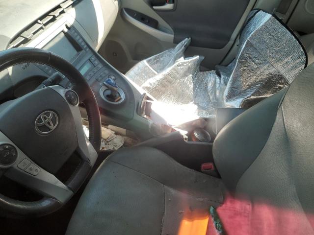 JTDKN3DU3B5305149 - 2011 TOYOTA PRIUS SILVER photo 8