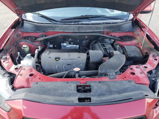 JA4AT2AW8AZ017632 - 2010 MITSUBISHI OUTLANDER ES RED photo 11