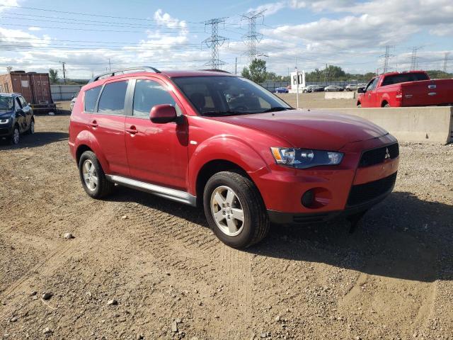 JA4AT2AW8AZ017632 - 2010 MITSUBISHI OUTLANDER ES RED photo 4