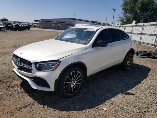 W1N0J8EB1LF815419 - 2020 MERCEDES-BENZ GLC COUPE 300 4MATIC WHITE photo 1