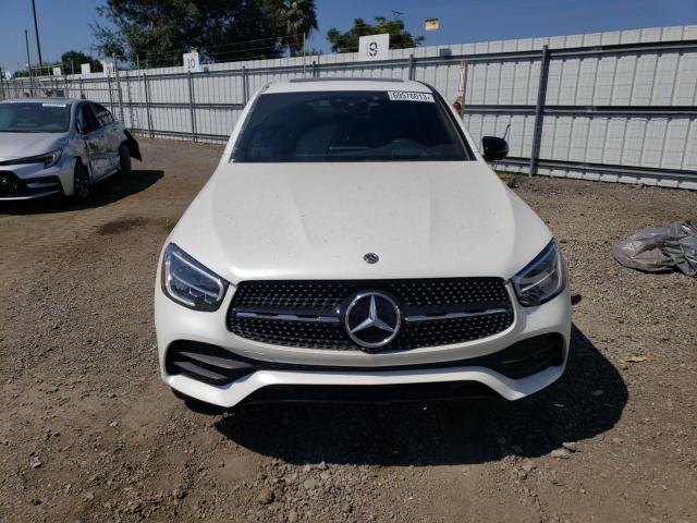 W1N0J8EB1LF815419 - 2020 MERCEDES-BENZ GLC COUPE 300 4MATIC WHITE photo 5