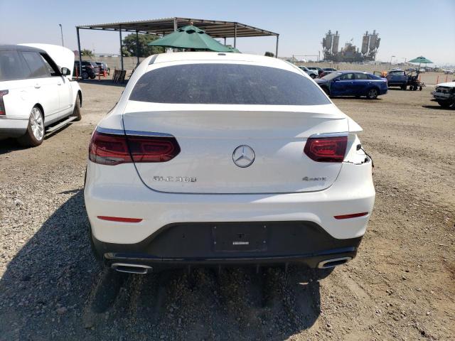 W1N0J8EB1LF815419 - 2020 MERCEDES-BENZ GLC COUPE 300 4MATIC WHITE photo 6