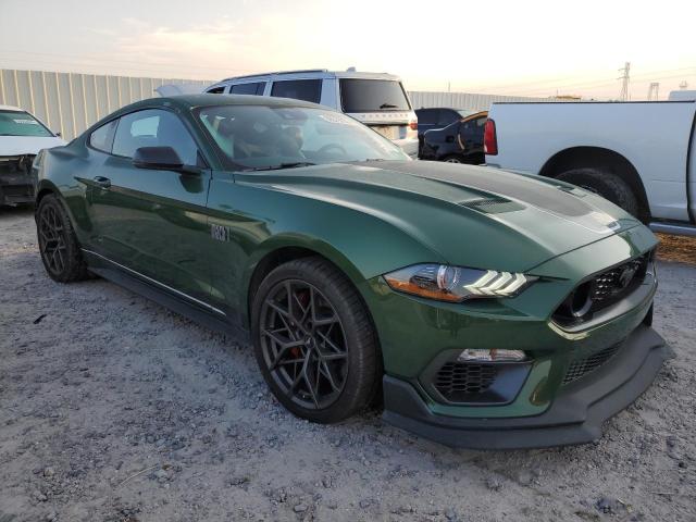 1FA6P8R09N5551633 - 2022 FORD MUSTANG MACH I GREEN photo 4