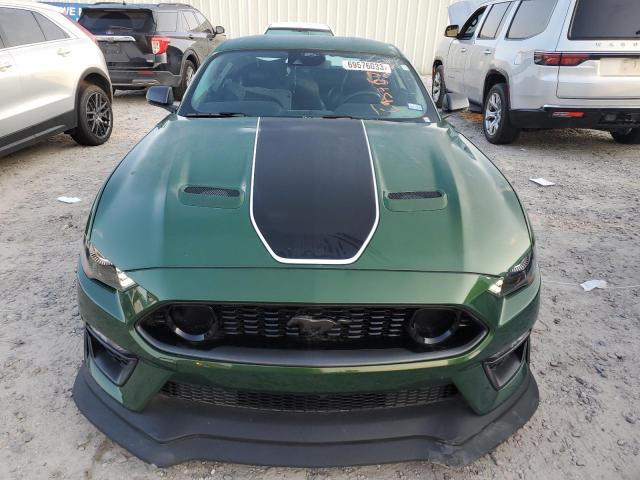 1FA6P8R09N5551633 - 2022 FORD MUSTANG MACH I GREEN photo 5