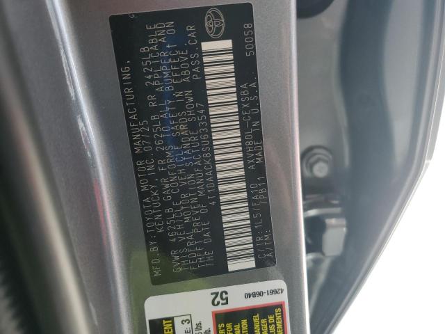 4T1DAACK8SU633547 - 2025 TOYOTA CAMRY XSE SILVER photo 13