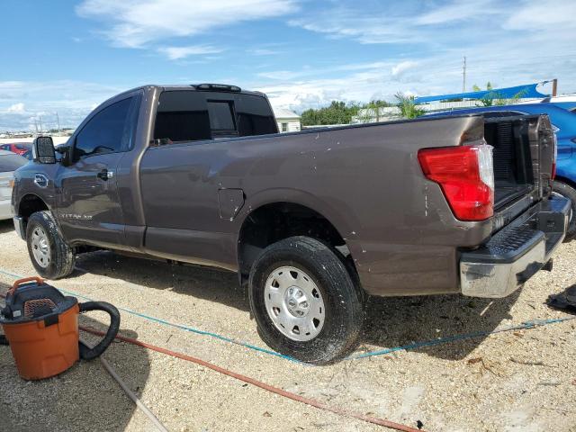 1N6AA1R91JN513476 - 2018 NISSAN TITAN XD S BROWN photo 2