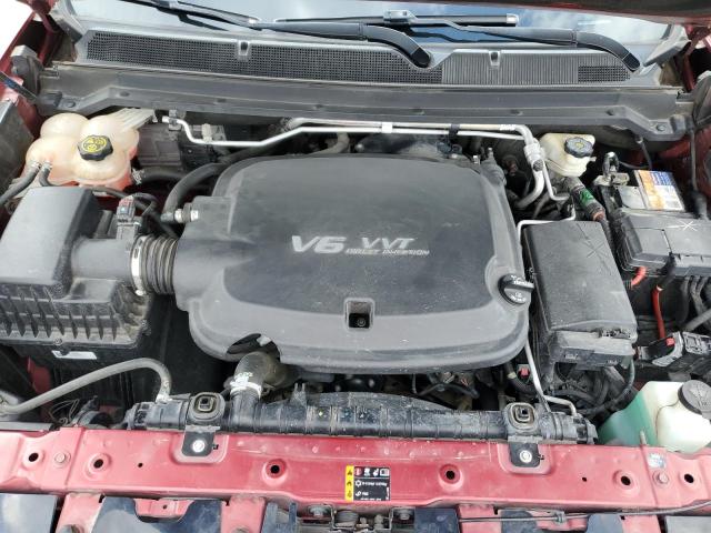 1GCGTEEN5H1287641 - 2017 CHEVROLET COLORADO ZR2 BURGUNDY photo 11