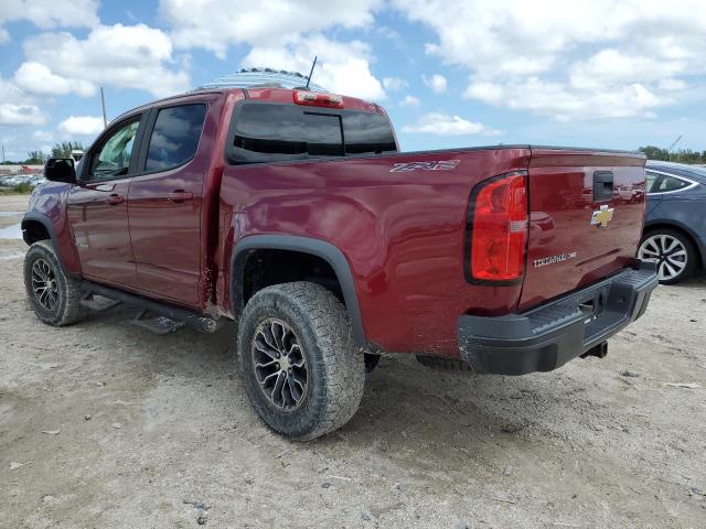 1GCGTEEN5H1287641 - 2017 CHEVROLET COLORADO ZR2 BURGUNDY photo 2