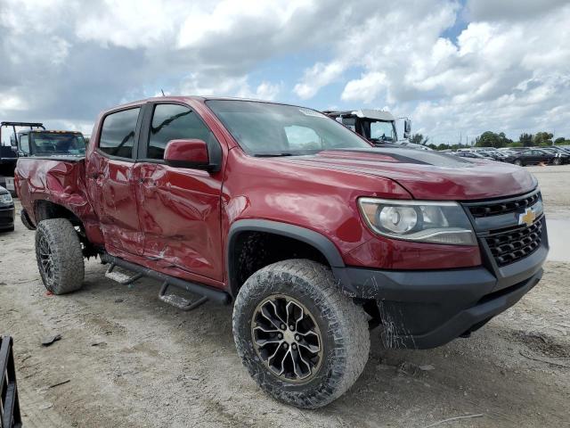 1GCGTEEN5H1287641 - 2017 CHEVROLET COLORADO ZR2 BURGUNDY photo 4