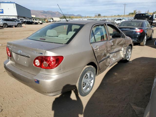 2T1BR32E05C383542 - 2005 TOYOTA COROLLA CE GOLD photo 3