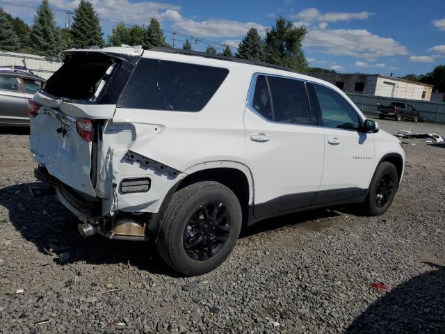 1GNEVGKW8MJ257464 - 2021 CHEVROLET TRAVERSE LT WHITE photo 3