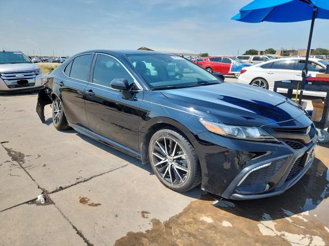 4T1T11AK5RU854242 - 2024 TOYOTA CAMRY SE NIGHT SHADE BLACK photo 4