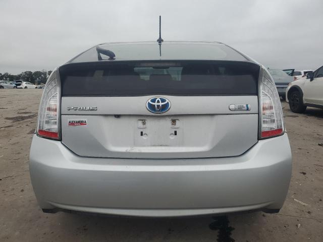 JTDKN3DP9E3050615 - 2014 TOYOTA PRIUS PLUG SILVER photo 6