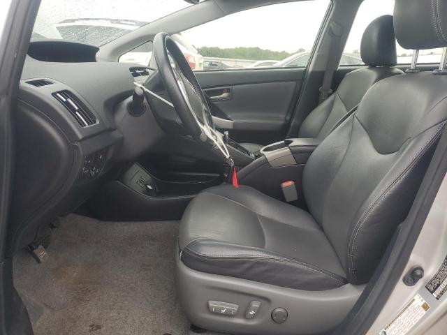 JTDKN3DP9E3050615 - 2014 TOYOTA PRIUS PLUG SILVER photo 7